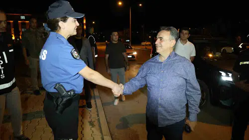 Elazığ Emniyet Müdürü üniversite çevresinde güvenlik denetimi yaptı