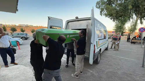 Taziye dönüşü yaşanan feci kazada hayatını kaybeden Çerçi ailesi toprağa verildi