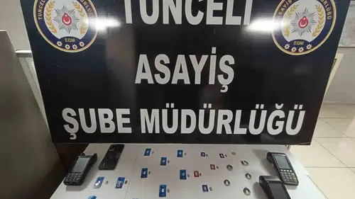 Tunceli'de kuyumcuları sahte altınla dolandıran iki kişi Elazığ'da yakalandı
