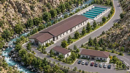 Bahçesaray dev balık üretim tesisiyle Avrupa'nın merkezlerinden biri oluyor
