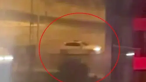 Diyarbakır'da gece vakti drift dehşeti