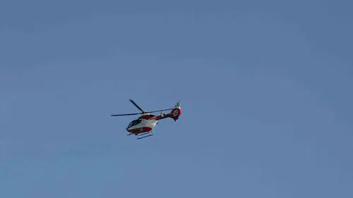 Bahçesaray'da kalp rahatsızlığı yaşayan hasta helikopterle Van'a taşındı