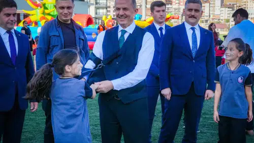 Hakkari'de çocuklar üç gün boyunca oyun şenliğinde doyasıya eğlendi