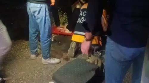 Van Başkale yolunda minibüs devrildi dokuz kişi yaralandı