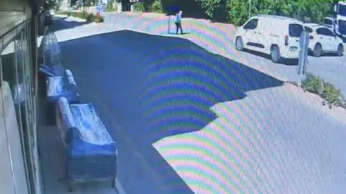 Elazığ'da yaşlı adama çarpan aracın güvenlik kamerası görüntüleri ortaya çıktı
