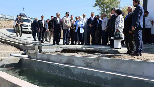 Taşlıçay yeni alabalık tesisiyle hem ekonomisini hem sosyal hayatını canlandırıyor