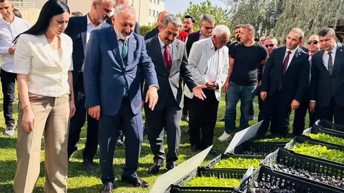 Şırnaklı üreticilere kışlık fide ve çoban çantası desteği verildi