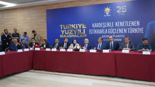 Mustafa Demir Şırnak'ta Terörsüz Türkiye Hedefini Yineledi