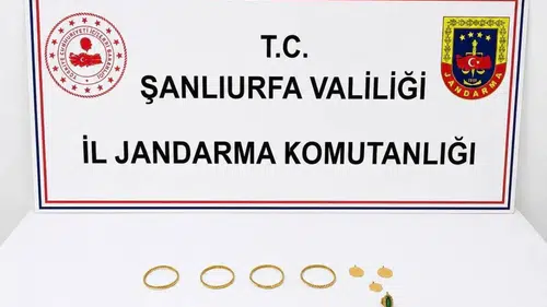 Birecik'te altınları bozdurmaya çalışan dolandırıcı suçüstü yakalandı