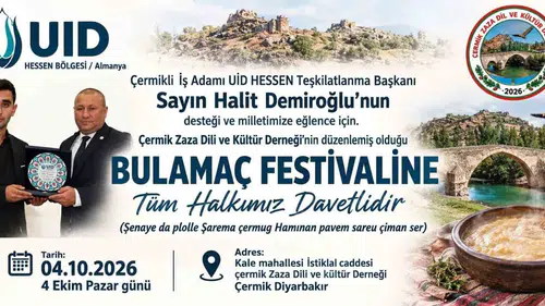 Diyarbakır Çermik ilçesinde Bulamaç Festivali heyecanı başlıyor