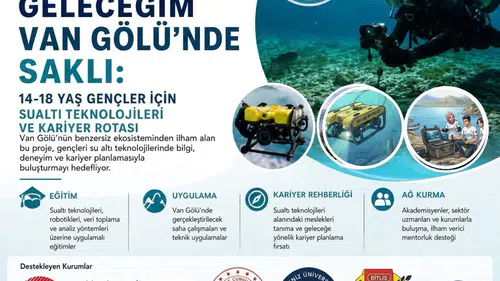 Gençler Van Gölü’nün derinliklerini MicroROV’larla keşfedecek