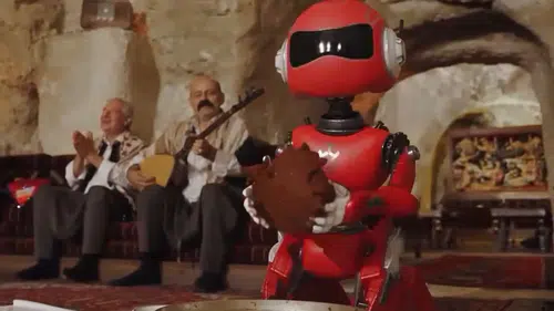 TEKNOFEST Şanlıurfa tanıtımı sıra gecesi ve robotlarla dikkat çekti