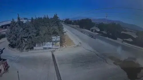 Elazığ'daki feci kazanın güvenlik kamerası görüntüleri ortaya çıktı