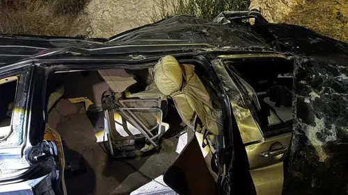 Van İpekyolu ilçesinde dere yatağına düşen otomobilde bir kişi yaşamını yitirdi