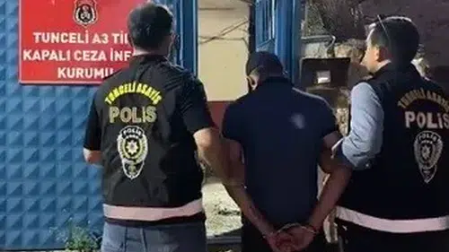 Tunceli polisi aranan hükümlüyü yakaladı