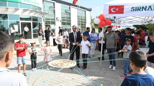 Şırnaklı gençler yaz dönemi çalışmalarını coşkulu bir etkinlikle noktaladı