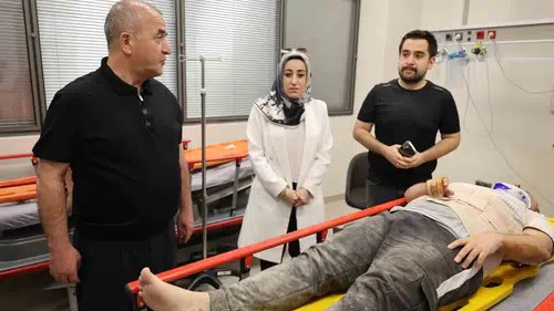 Elazığ'da işçi servisi uçuruma yuvarlandı
