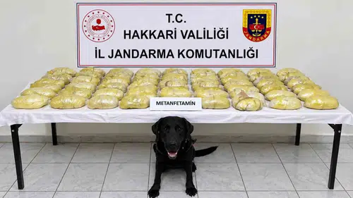 Hakkari yol kontrolünde yüklü miktarda uyuşturucu yakalandı