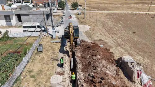 Kızıltepe Mezopotamya Mahallesi yeni kanalizasyon hattına kavuşuyor