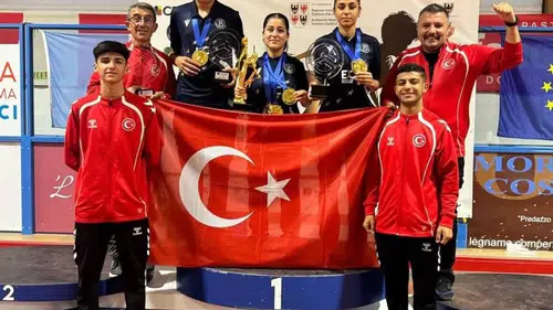 Bingöllü Elif Aday Avrupa şampiyonu olarak altın madalya kazandı