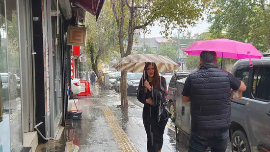 Tunceli sağanak yağışla birlikte zor anlar yaşadı