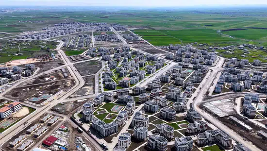 Diyarbakır Oğlaklı deprem konutlarında yaşam başlıyor