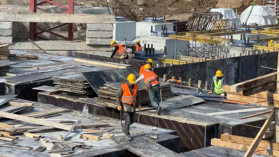 Yüksekova Devlet Hastanesi için dev ek bina inşaatı hız kazandı