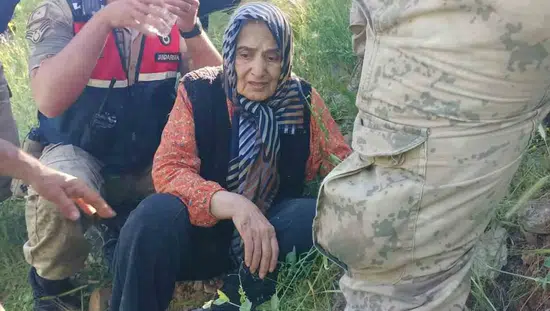 Çemişgezek’te kaybolan yaşlı kadın dere yatağında sağ bulundu