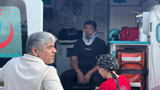 Patnos'ta kaza sonrası sürücü olay yerinden yaya olarak uzaklaştı
