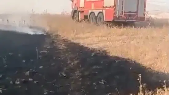 Batman Beşiri bölgesinde çıkan geniş çaplı anız yangını kontrol altına alındı