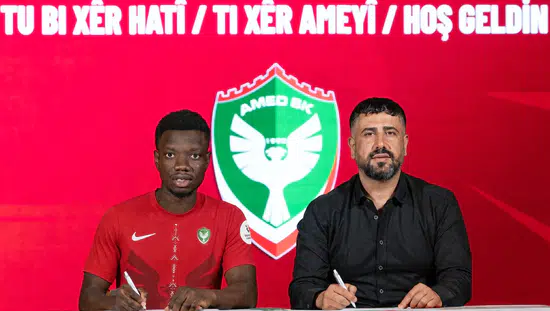Amedspor savunma hattını genç yetenek Amadou Cisse ile güçlendirdi