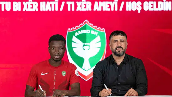 Amedspor savunma hattını Strasbourg forması giyen Amadou Cisse ile güçlendirdi