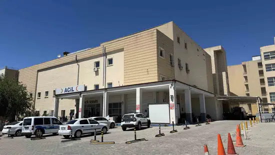 Siverek yolunda otomobil traktöre çarptı
