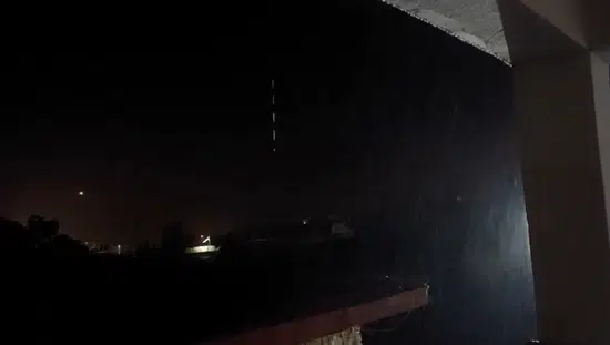 Ovacık halkına bunaltıcı sıcaklar sonrası yağmur sürprizi