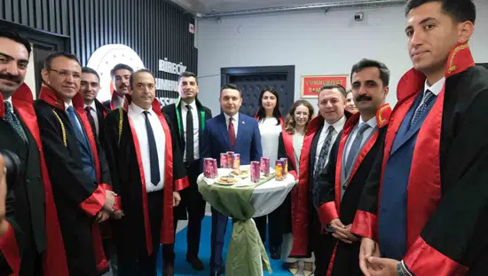 Birecik'te yeni adli yıl başladı: Yargı mensupları açılış programında buluştu