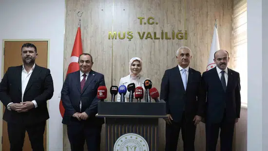 Bakan Göktaş Muş'ta: Terörsüz Türkiye'nin öncü şehri Muş olacak