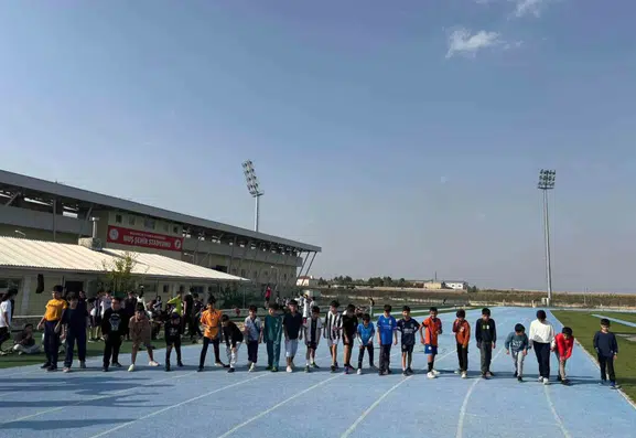 Muşlu genç atletler milli takım hedefiyle ter döküyor