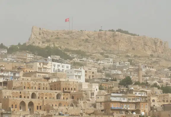 Mardin toz bulutu altında kaldı