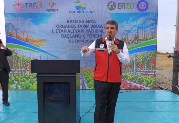 Batman Sera Organize Tarım Bölgesi için ilk adımlar atıldı