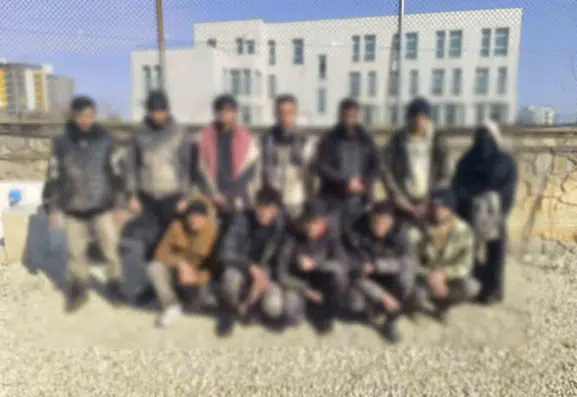 Şanlıurfa kırsalında jandarma operasyonuyla 68 düzensiz göçmen yakalandı