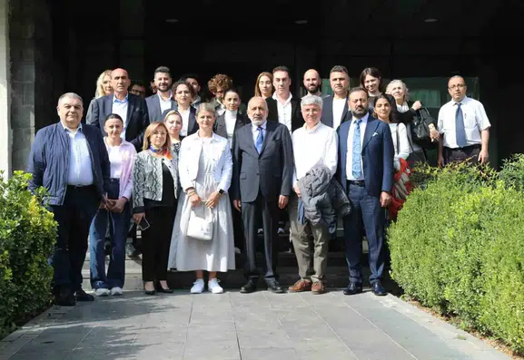 Ermenistan heyetinden DTSO’ya ziyaret: Dostluk ve ticaret için her türlü işbirliğine hazırız