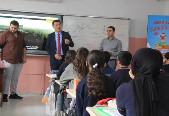 Cizre İlçe Milli Eğitim Müdürü İke öğrencilere sınav başarısı için yol gösterdi