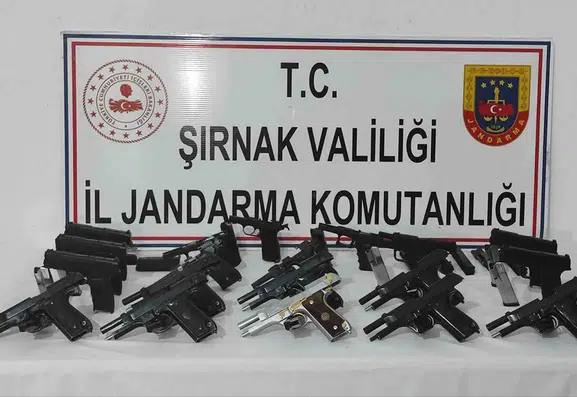 Şırnak'ta durdurulan üç tırda cephanelik ve uyuşturucu bulundu