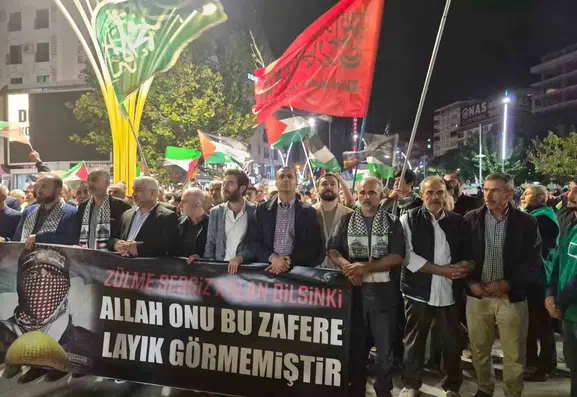 Batman sokakları Gazze için tek yürek oldu