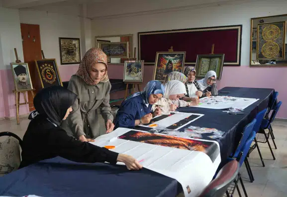 Muşlu kadınların el emeği Osimhen’i derinden etkiledi