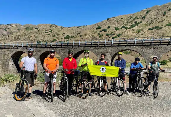 Kovancılar’dan Palu’ya 50 kilometrelik pedal yolculuğu