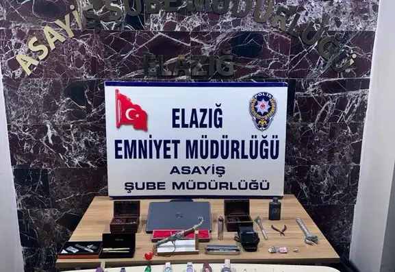 Elazığ’da 7 milyon liralık vurgun yapan hırsızlar cezaevine gönderildi