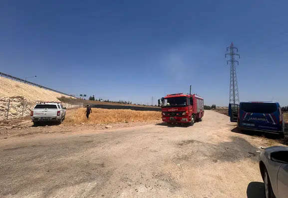 Şanlıurfa'da anız yakan 14 kişi gözaltına alındı
