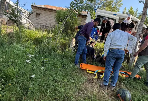Şemdinli’de motosiklet kazası sonucu bir kişi yaralandı