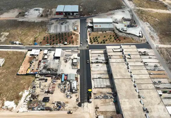 Şanlıurfa mobilyacılar sitesinin yolları yenilendi